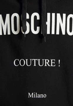 MOSCHINO Hoodie - Black -MOSCHINO SHOP 70e1a6032bf64a7e8877dfbf1a5f2f4e