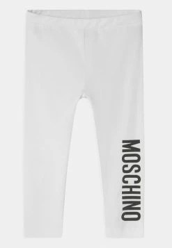 MOSCHINO UNISEX - Leggings - Trousers - Optical White