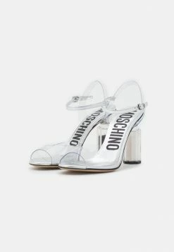 MOSCHINO Sandals - Transparent -MOSCHINO SHOP 73b8d993656340f0be3ce715deff20dd