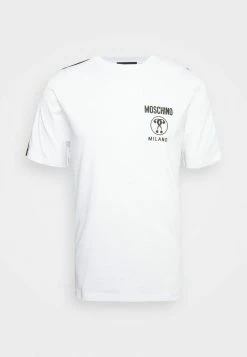 MOSCHINO Print T-shirt - Fantasy White -MOSCHINO SHOP 73c106d258224e8caf5a42f61a8b9b33
