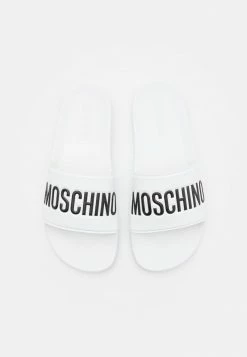 MOSCHINO Mules - Bianco -MOSCHINO SHOP 745861294bee40b3857dc4632cac22f2