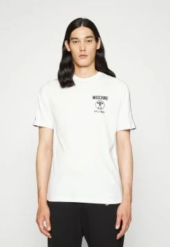 MOSCHINO Print T-shirt - Fantasy White -MOSCHINO SHOP 74dbd189ba6942d4ae922f454de04b78