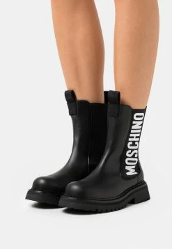 MOSCHINO Classic Ankle Boots - Nero