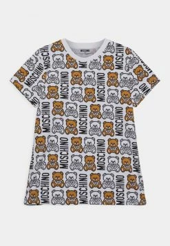 MOSCHINO ADDITION UNISEX - Print T-shirt - White