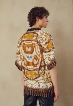 MOSCHINO Shirt - Ivory -MOSCHINO SHOP 75938d76d520444fb4494e6fb710ac4f