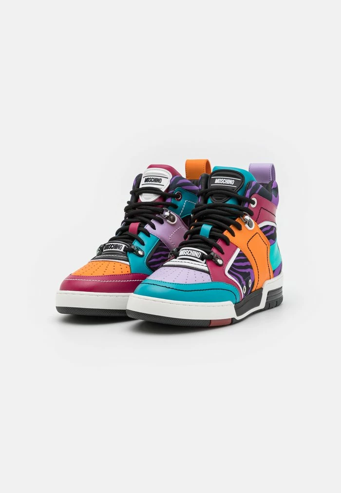 MOSCHINO High-top Trainers - Fantasy Color 2 MOSCHINO High-top Trainers - Fantasy Color - Image 2