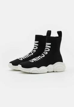 MOSCHINO High-top Trainers - Nero -MOSCHINO SHOP 7654a14b317443f19f54da806d299800