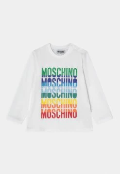MOSCHINO Long Sleeved Top - Optic White
