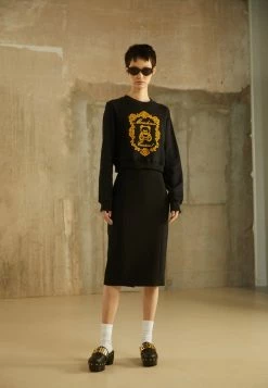 MOSCHINO EMBROIDERY BEAR - Sweatshirt - Fantasy Black