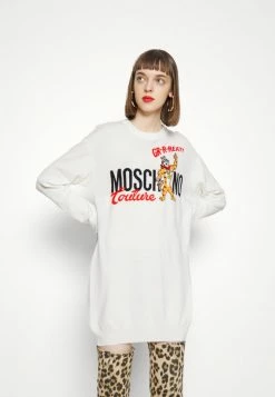 MOSCHINO Day Dress - White -MOSCHINO SHOP 76ba86c554f54002852208cec09c58ea
