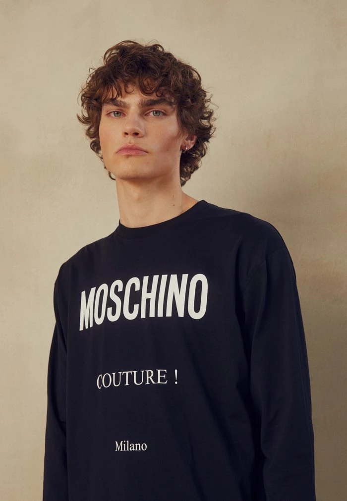 MOSCHINO UPPER BODY GARMENT - Long Sleeved Top - Black 3 MOSCHINO UPPER BODY GARMENT - Long Sleeved Top - Black - Image 3