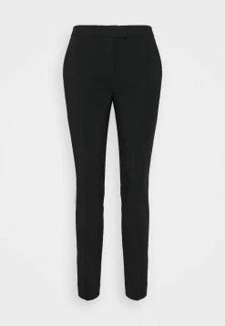 MOSCHINO BONDAGE BUCKLE - Trousers - Black -MOSCHINO SHOP 76f73905e1e748e7aeefb297e4866846