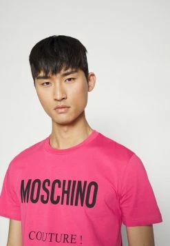 MOSCHINO Print T-shirt - Fucsia -MOSCHINO SHOP 771464cd644b4f52a88df270951d65ef