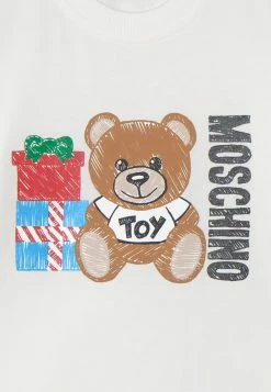 MOSCHINO XMAS ADDITION UNISEX - Long Sleeved Top - Cloud -MOSCHINO SHOP 777a1b83be254771b2aeacdcf0819362