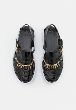 MOSCHINO Platform Sandals - Nero -MOSCHINO SHOP 7824dfd356fe4e4d924c237d84eb9fdd