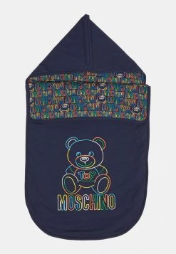 Alternative view of MOSCHINO BABY NEST UNISEX - Footmuff - Navy /multicolor