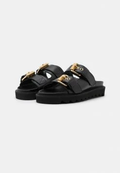MOSCHINO Mules - Nero 9 MOSCHINO Mules - Nero -MOSCHINO SHOP 7ae14c52ee4b4f9697efafebd47244fb