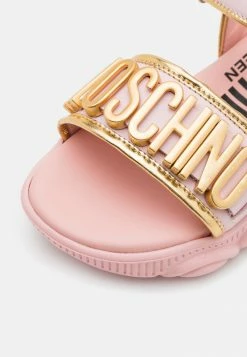 MOSCHINO Sandals - Pink/gold -MOSCHINO SHOP 7c54d0e4eaa34f438cfb9291662c014e