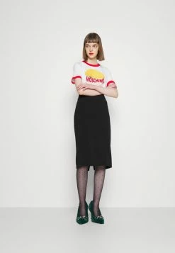 MOSCHINO Pencil Skirt - Black -MOSCHINO SHOP 7cdc217d47204d46ade207d83ff7e8bc