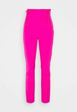 MOSCHINO BONDAGE - Trousers - Violet -MOSCHINO SHOP 7d53f60e44c04497913fc62ed24790c6