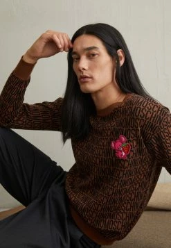 MOSCHINO Jumper - Fantasy Brown -MOSCHINO SHOP 7decc5857e0544b69dc8925ed60f8529