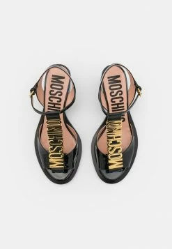 MOSCHINO Sandals - Nero -MOSCHINO SHOP 7e2af7bdacd04cdda80b34fbe7b56165