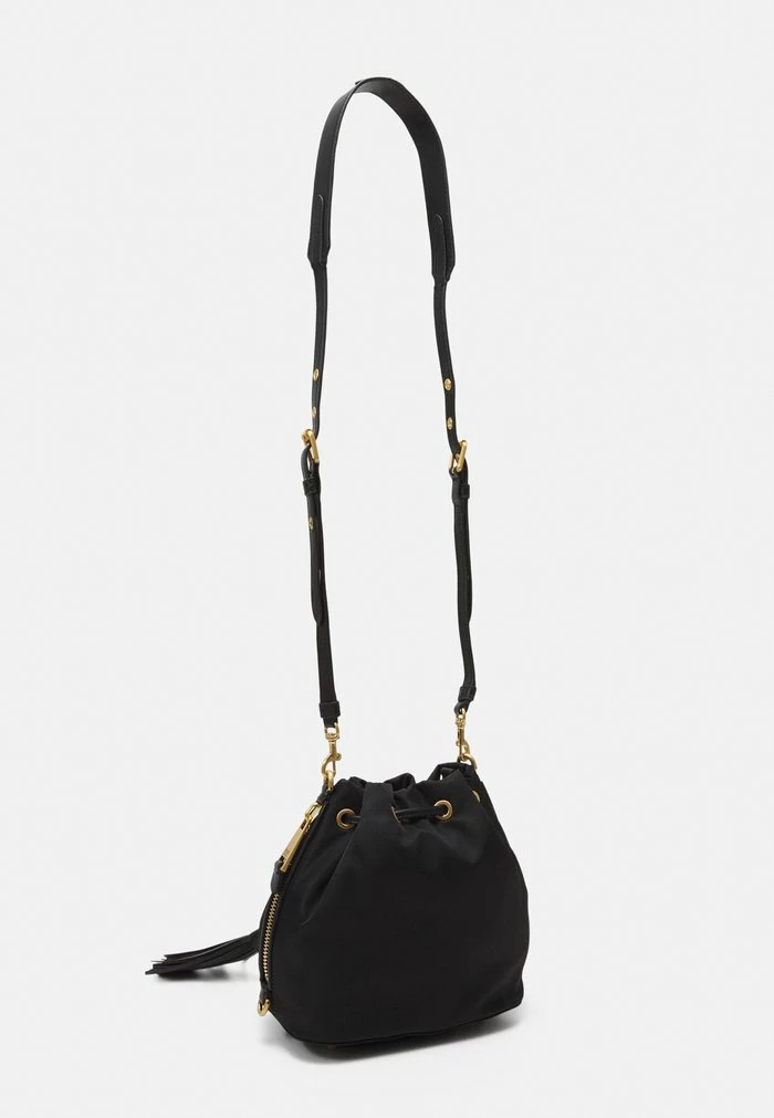 MOSCHINO LETTERING SHOULDER BAG - Handbag - Black 2 MOSCHINO LETTERING SHOULDER BAG - Handbag - Black - Image 2