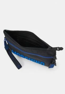 MOSCHINO UNISEX - Wash Bag - Black -MOSCHINO SHOP 7ec8fe6c6858409fba4b0c34d0e4d9ad