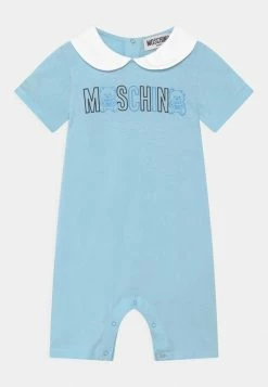 MOSCHINO ROMPER WITH GIFT BOX UNISEX - Jumpsuit - Baby Sky Blue
