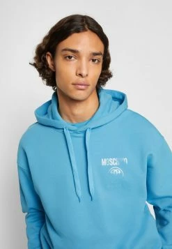 MOSCHINO Hoodie - Light Blue -MOSCHINO SHOP 7fdc0cba594947ffbb1f47cc5d7f5db7
