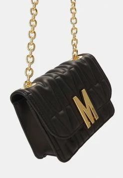 MOSCHINO M GROUP QUILTED SHOULDER BAG - Handbag - Black -MOSCHINO SHOP 80994ec842c94b6693601b4a0c11df83