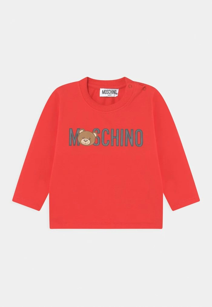 MOSCHINO UNISEX - Long Sleeved Top - Poppy Red 1 MOSCHINO UNISEX - Long Sleeved Top - Poppy Red