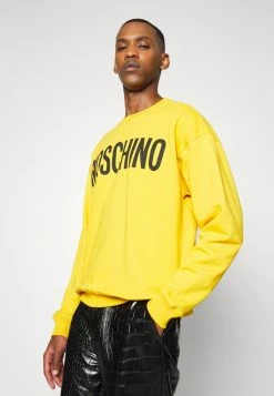 MOSCHINO Sweatshirt - Fantasy Yellow -MOSCHINO SHOP 8272b7ea3e23434ca94e15b30c43d0f3