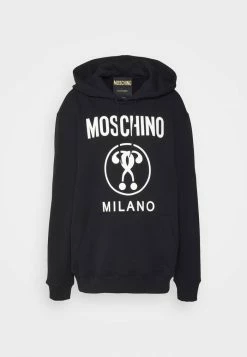 MOSCHINO DOUBLE QUESTION MARK - Sweatshirt - Fantasy Black -MOSCHINO SHOP 830195eaf3224203b10d35e6775eb669