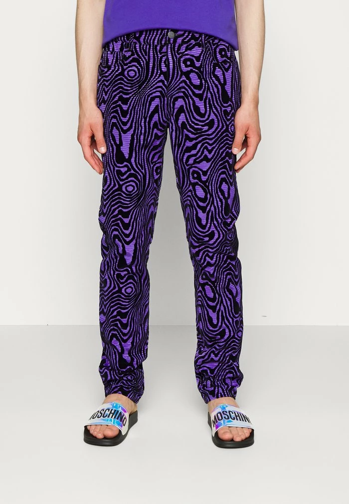 MOSCHINO TROUSERS - Trousers - Fantasy Blue 4 MOSCHINO TROUSERS - Trousers - Fantasy Blue - Image 4