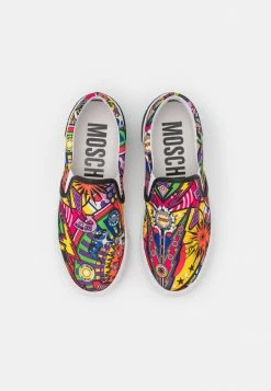 MOSCHINO Slip-ons - Multi-coloured 11 MOSCHINO Slip-ons - Multi-coloured -MOSCHINO SHOP 84864f1f6a9e453786b46b7b79706218