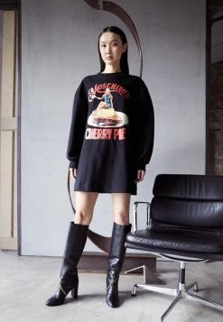 MOSCHINO DINER GROUP - Jersey Dress - Black