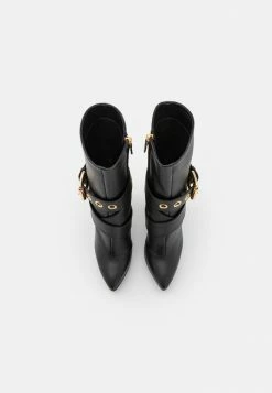 MOSCHINO High Heeled Ankle Boots - Nero -MOSCHINO SHOP 8572fa6e560c4abca4324e194a530ae6