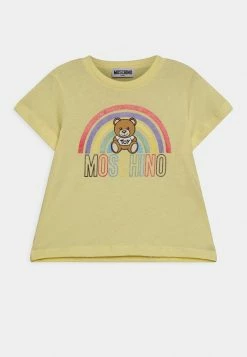 MOSCHINO ADDITION UNISEX - Print T-shirt - Yellow