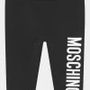 MOSCHINO UNISEX - Leggings - Trousers - Black