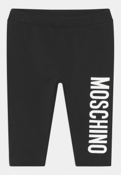 MOSCHINO UNISEX - Leggings - Trousers - Black