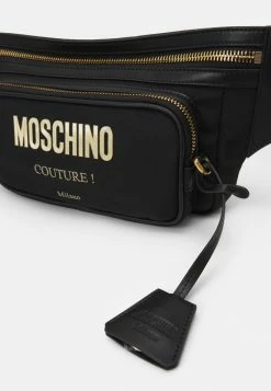 MOSCHINO COUTURE UNISEX - Bum Bag - Black -MOSCHINO SHOP 861a424829cb499c99cbefc26cc3eebd