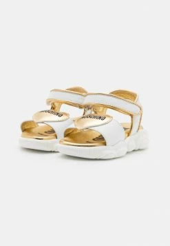 Alternative view of MOSCHINO Sandals - White/gold