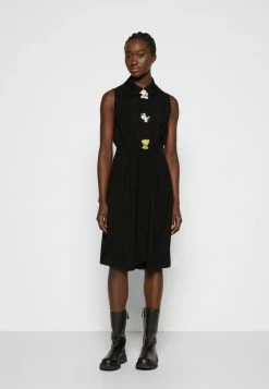 MOSCHINO TOY BUTTONS - Cocktail Dress / Party Dress - Black -MOSCHINO SHOP 8723423bc6b84ad1b845def37894234f