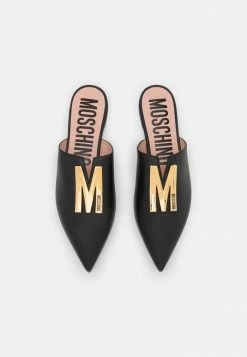 MOSCHINO Mules - Nero -MOSCHINO SHOP 87a73a4155024aab9c5642fbc06a4343