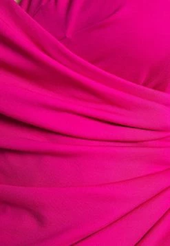 MOSCHINO BONDAGE BUCKLE - Jersey Dress - Violet -MOSCHINO SHOP 88b70a6931064876ae41d41508ddae28