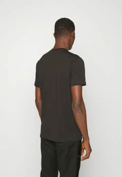 MOSCHINO INSTITUTIONAL LOGOS - Print T-shirt - Black -MOSCHINO SHOP 894f2967ba194a0eae915da4d875b4f0