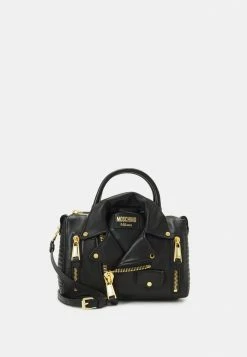MOSCHINO BIKER BAG SHOULDER BAG - Handbag - Fantasy Print Black