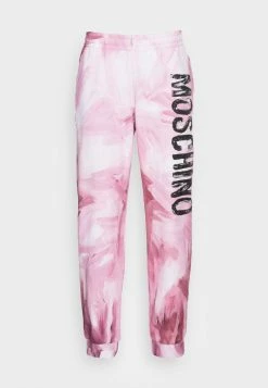 MOSCHINO TROUSERS - Tracksuit Bottoms - Fantasy Pink -MOSCHINO SHOP 896536f7f0384653bc529c4cb745ce0e