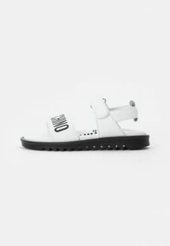 MOSCHINO Sandals - White/black